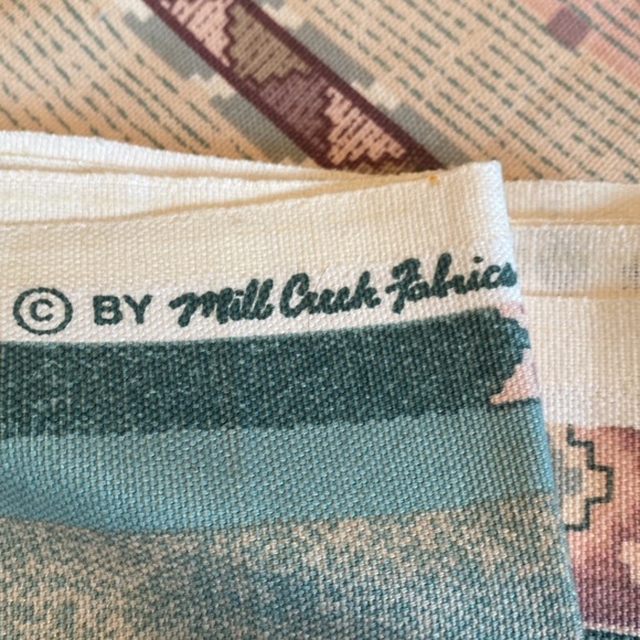 NWT  Mill Creek Fabrics, “Native Rituals” Screenprint - Picture 4 of 4